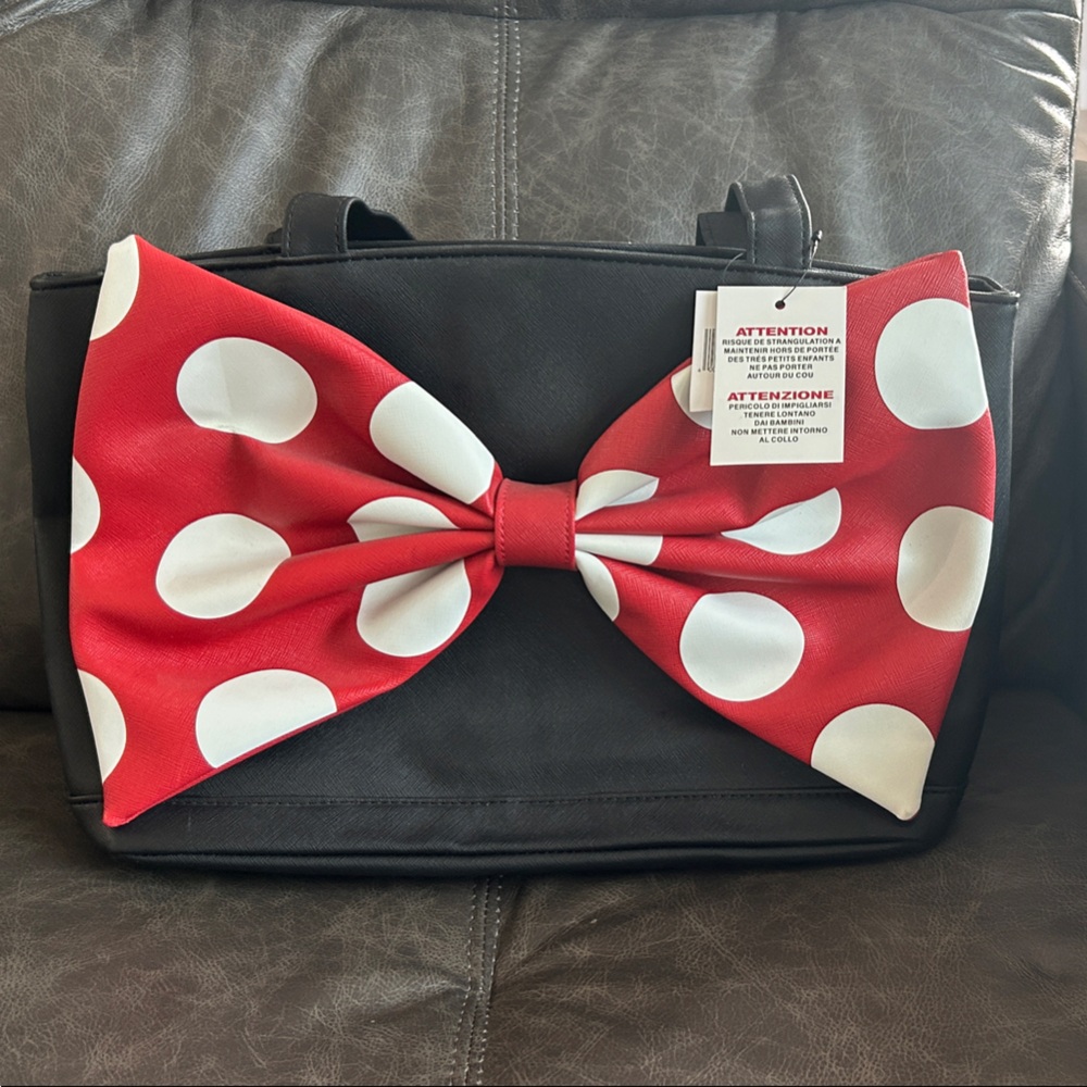 Disney - Minnie Mouse Polka Dot bow purse